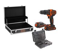 Black&decker - Akku-schlagbohrschrauber Bdchd18b2fc