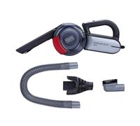 BLACK+DECKER Aspirateur Ã€ Main Filaire, Spécial Voiture, Poignée Ergonomique Et Branchement Allume-Cigare, Prolongateur, 440 Ml, 12V, PV1200AV-XJ, 5m De Cable