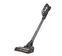BLACK+DECKER Aspirateur Balai sans Fil POWERSERIES+ 2en1 Batterie Intégrée 18 V 2Ah 40 Minutes d'Autonomie 2 Vitesses et Contrôle Automatique de la Puissance Gris Foncé BHFEA520J-QW