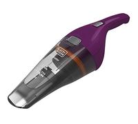 Black & Decker NVC115W aspirateur de table Gris, Violet Sans sac