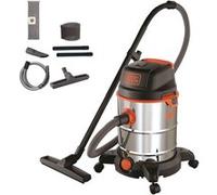 Black & Decker Aspirateur eau et poussière BXVC30XDE 1600 W 30 L cuve inox