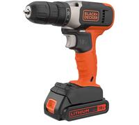 Black & Decker Perceuse-visseuse sur batterie BCD001C1-QW 18 V