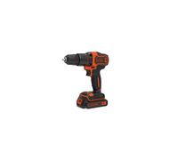 BLACK+DECKER Marteau perforateur 18 V avec batterie, chargeur et boîte de rangement BCD700S1K-GB