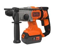 BLACK+DECKER Marteau combiné sans fil 18V 1x4,0Ah en coffret BCD900M1K