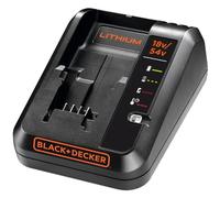 Chargeur de batterie 2 Ah - Compatible avec toutes les batteries 18 V de la marque BLACK+DECKER (BDC2A-XJ)