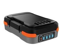 BLACK+DECKER BDCB12B Lithium-Ion (Li-Ion) 1500 mAh Noir, Gris, Orange, Batterie