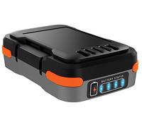 BLACK+DECKER BDCB12B-XJ Batterie Power Bank micro USB pour Charger Appareils Mobiles, 12 V, Blanc