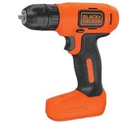 BLACK+DECKER BDCD8 Sans clé Noir, Orange, Perceuse/visseuse