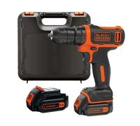 Black & Decker BDCDD12K1B Perceuse-visseuse sans fil 10.8V 2x Batteries Coffret