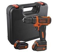 Black & Decker BDCDD12KB Perceuse sans fil 10,8V/1,5Ah Li-Ion, 26Nm, 2 Batterie