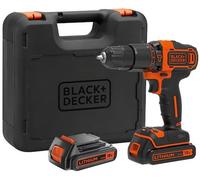 Black & Decker BDCHD18KB-QW Perceuse a percussion sans fil (40Nm/18V/2x1,5Ah), mallette