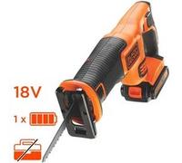 Black & Decker Scie sabre egoine BDCR18-QW 18 V (1 x 1,5 Ah)