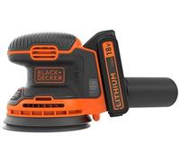 BLACK+DECKER BDCROS18-QW Ponceuse excentrique 18 V, Orange, Set de 4 Pièces