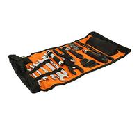 BLACK+DECKER Bébé garçon Set automobile - 77 pièces, Orange, 40.5 x 29.5 x 28.5 centimeters