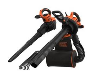 BLACK+DECKER BEBLV301-QS souffleuse à feuilles 3000 W, Aspirateur/Souffleur de feuilles