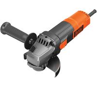 Black & Decker Meuleuse d'angle BEG120-QS – 750 W, Poignée 3 positions, 125 mm, Noir