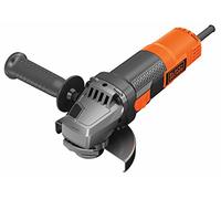 BLACK+DECKER BEG210K-QS Meuleuse d'angle filaire - Livrée en coffret 900W, Arancio/Nero, 115 mm