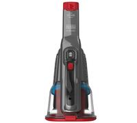 Black + Decker BHHV315J-QW Aspirateur à Main sans fil 12 V Recharge par Prise Jack Rouge/Titanium