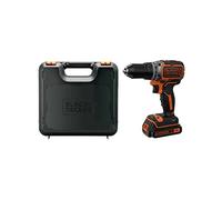 Black & Decker Perceuse sans fil BL186K-QW 18V – Batterie-chargeur 1,5 Ah, mandrin sans clé