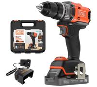 Black & Decker BLD682D1XK-QW Visseuse sans balais sur batterie (50Nm18V/1x2,0Ah), mallette