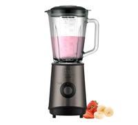 Black+Decker - Blender 800W, Verre 1,5L, Broie la glace, Inox | 2 vitesses