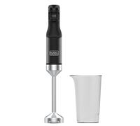 Black & Decker Blender mixeur BXJB500E 500W bol 1,5L 2 vitesses + Pulse 4 lames inox Blanc/Gris