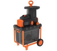 BLACK+DECKER Broyeur de branches et déchets de jardin 2800 W BEGAS5800