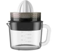 Black & Decker BXCJ30E Centrifugeuse 30 W Noir, Transparent