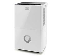 BLACK+DECKER BXDH20E - Déshumidificateur et purificateur d'air, 20L/jour| HEPA13| Fonction de séchage des vêtements| 2 vitesses| Réservoir de 4L| Programmable 24h/24| Roues| Sécurité enfants