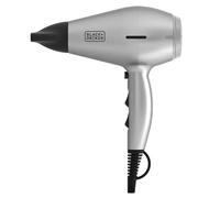 BLACK+DECKER BXHDA2400E - Sèche-cheveux ionique, 2400W, 2 vitesses, 3 températures, air froid, filtre amovible