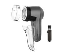 BLACK+DECKER BXLR500E - Rase Peluches sans Fil, autonomie de 90 Min, Chargeur USB, réservoir Amovible Facile à Nettoyer, Convient à Tous Les Tissus, Design Ergonomique