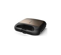 Black & Decker Machine à sandwich BXSA752 750W Plaques 21,5×12,5 cm antiadhésives compacte