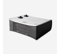 BLACK+DECKER BXSH2001E - Radiateur soufflant 2000W, 2 puissances de chaleur, Fonction ventilateur, Thermostat réglable, Surface jusqu'à 15m2, Protecteur thermique de sécurité, Indicateur Led, Blanc