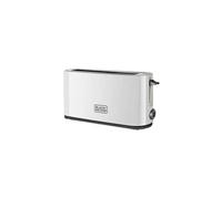 Grille pain Black & Decker Grille-pain 1 fente 1000w blanc - black & decker - bxto1001e