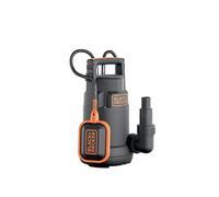 Black+Decker BXUP250PCE Pompe Submersible pour Eaux Claires (250 W, Débit max. 6000 l/h, Hauteur d'élévation 6 m)