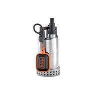Black+Decker BXUP750XCE Pompe Submersible Eaux Claires (750 W, Débit max. 1100 l/h, Hauteur d'élévation 8.5 m)