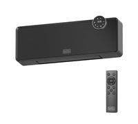 Chauffage soufflant céramique 2000w noir Black+decker BXWSH2001E Noir