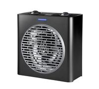 Black & Decker - Chauffage soufflant BXSH2003E - 2000 W, 2 puissances, ventilateur, Noir