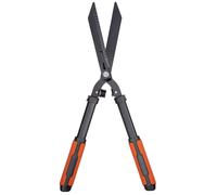 BLACK+DECKER Cisaille de Jardin Lames Acier Dentelées 61 CM Noir/Orange