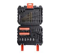 BLACK+DECKER - Coffret perçage vissage 50 Pieces