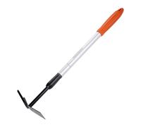 BLACK+DECKER Cultivateur avec Bêche, Râteau et Bêche de Jardin, Longueur Ajustable 66-101CM, Cultiver et Désherber, Tête en Acier au Carbone