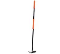 BLACK+DECKER Cultivateur avec Houe BXGTTO7009 Outil Combiné Manche 148CM Dents Longues Bord Tranchant Noir/Orange