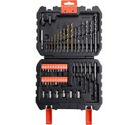Coffret de perçage et vissage BLACK+DECKER - A7188-XJ - 50 accessoires titanium