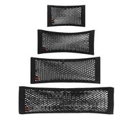 BLACK+DECKER Filet de Bagage Voiture 4 Pièces. Espace de Rangement 4 Tailles Dif