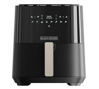 Black+Decker Friteuse à Air Sans Huile | 1300W | Capacité de 5L | 8 Programmes Prédéfinis | Réduction de Graisse de 99% | Panier Antiadhésif et Facile à Nettoyer