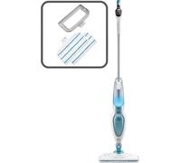 BLACK+DECKER - FSM16CD-QS - Balai nettoyeur vapeur 3 en 1 1600W - 2 microfibres + 1 accesoire pour tapis inclus - Câble 6M