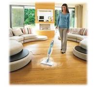 Black & Decker – Balai vapeur FSM16CD-QS – 3 en 1 1600W, 2 microfibres + accessoire tapis, câble 6m