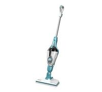 BLACK+DECKER FSMH1321 - Nettoyeur à vapeur - balai/à main (2-en-1) - blanc/aqua
