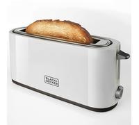 Black+decker Grille-pain 1 Fente 1000w Blanc BXTO1001E