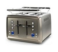 Black+decker Grille-pain 4 Fentes 1960w Inox BXTO1960E